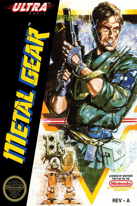 metal gear nintendo box art|metal gear solid 1 artwork.